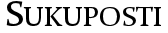 Sukuposti